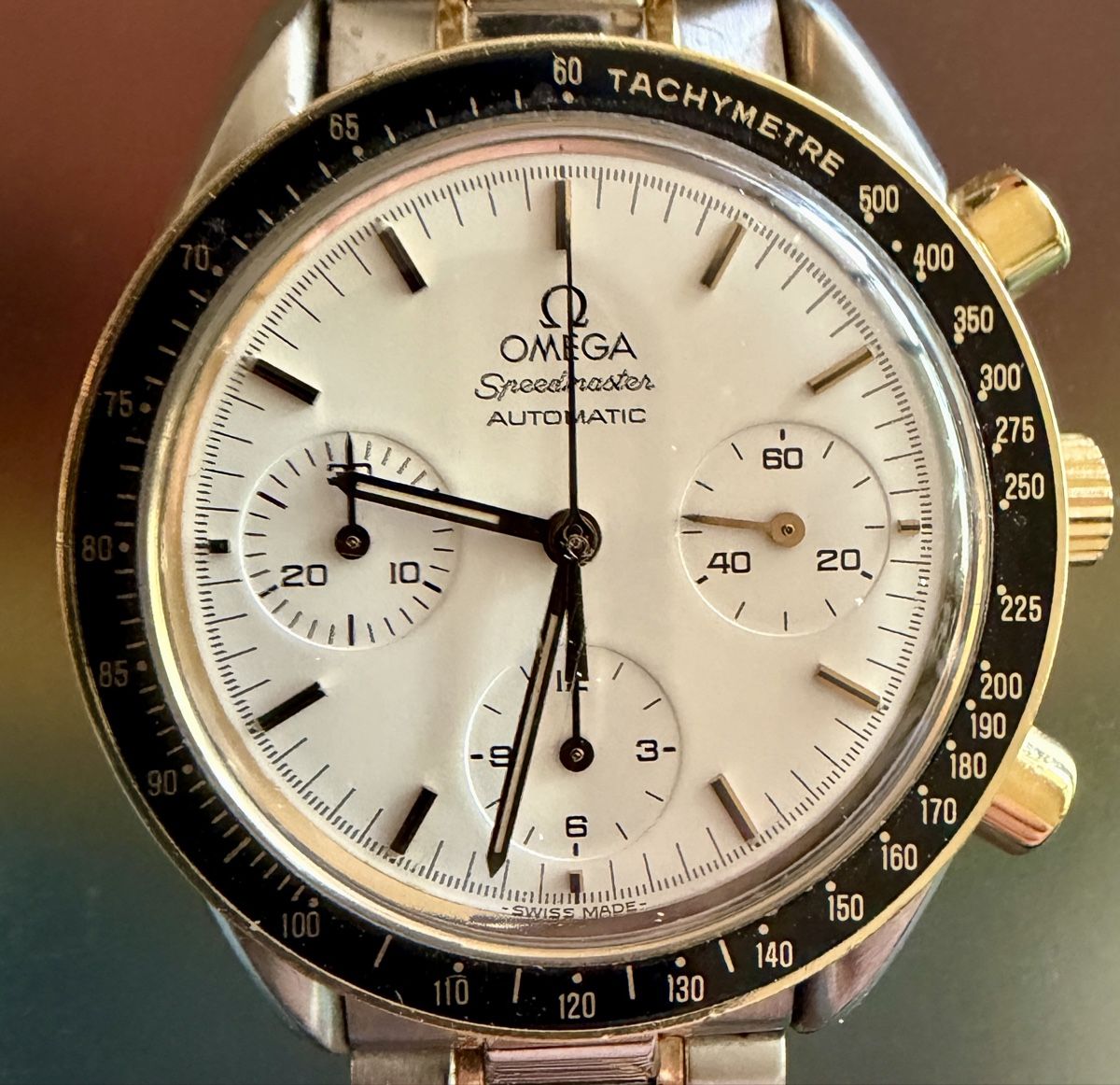 Omega Uhren: Omega Speedmaster Reduced Automat – Gebraucht aus Sursee von schama01