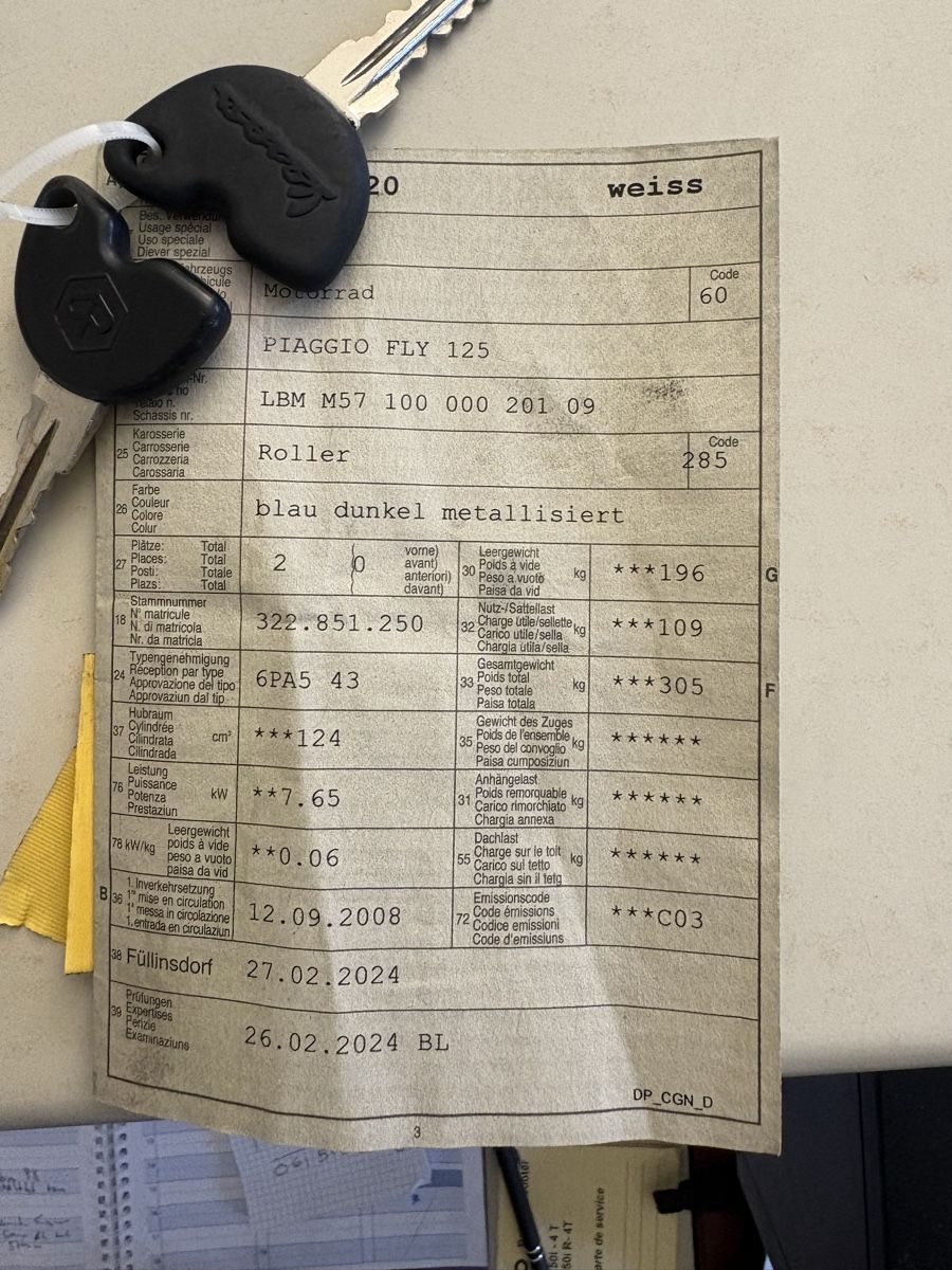 Piaggio Scooter: Piaggio Flay 125 – Usato da Basel venduto da Rikardo_1979 6