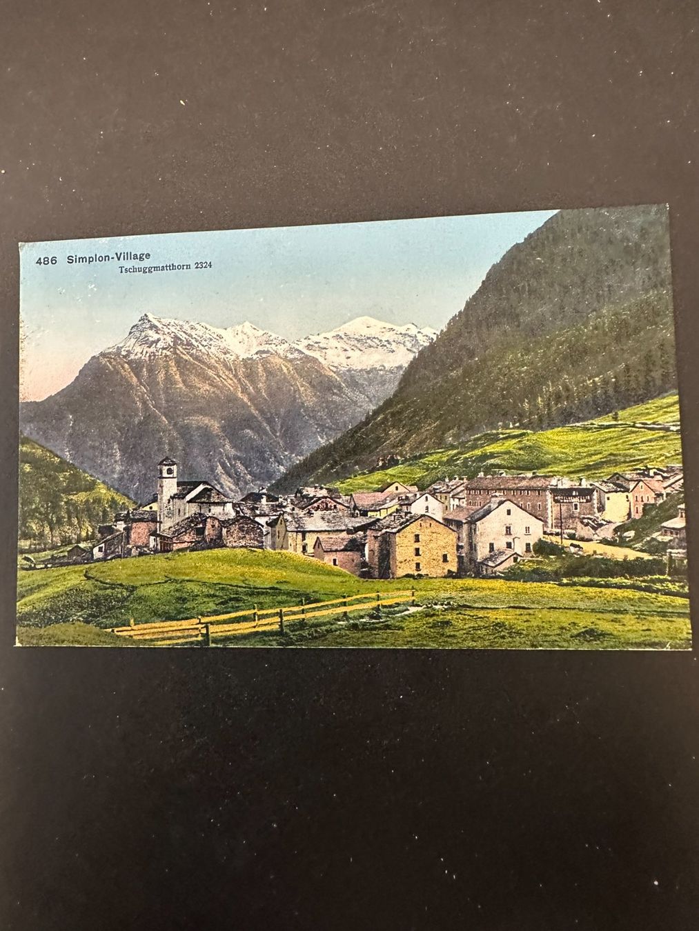 Cartoline postali: Simplon-Dorf, 1910er-Jahre – Usato da Lyssach venduto da Zsag