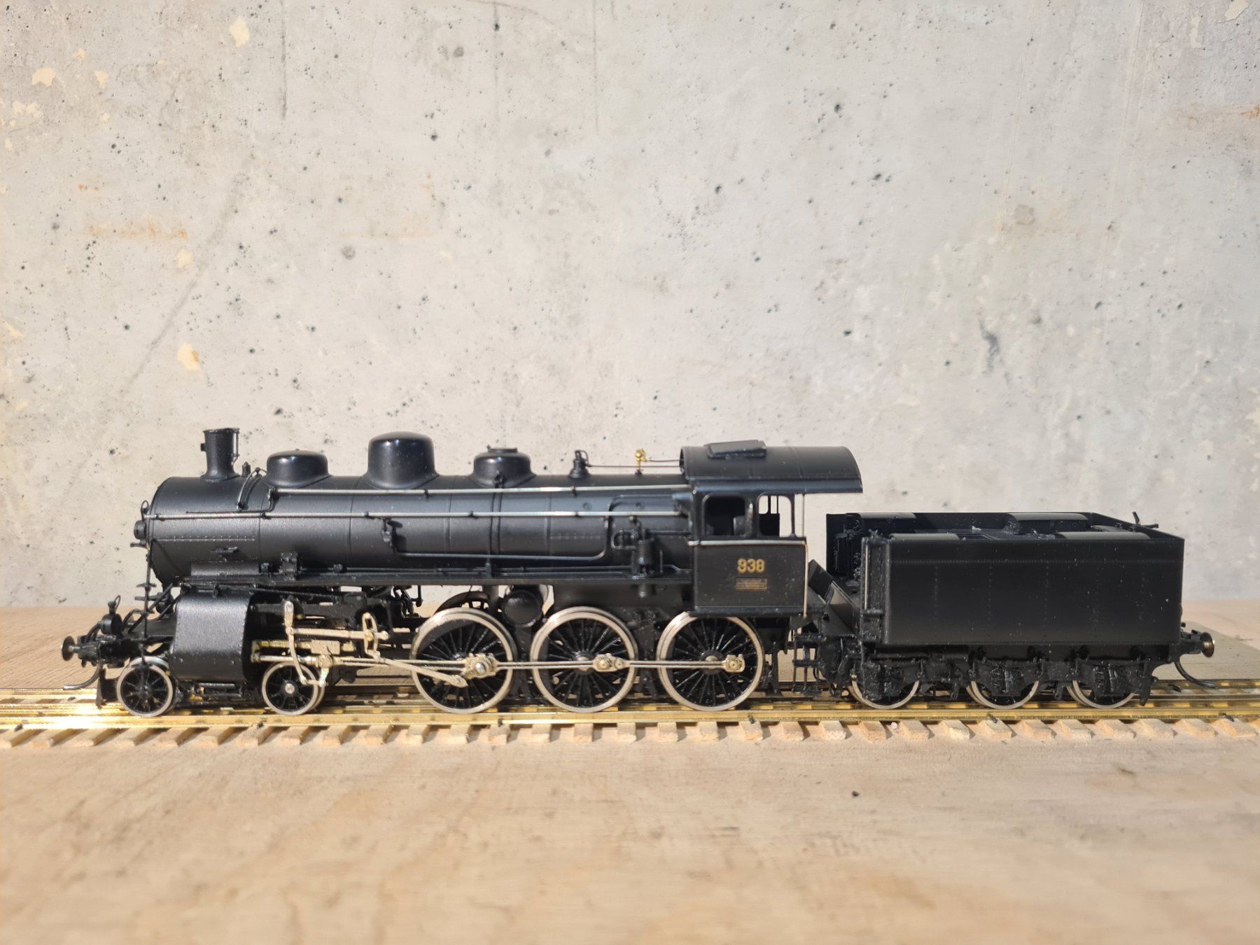 Fulgurex Modellini di ferrovie: Gotthardbahn A 3/5 938 – Nuovo (secondo la descrizione) da Gachnang venduto da 10811 1