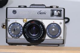 Rollei 35 Classic Kamera, f=40mm, Sonnar HFT, Bel.messer def