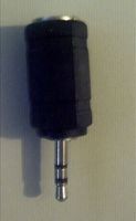 Adapter Stecker 2,5 / Buchse 3,5 stereo