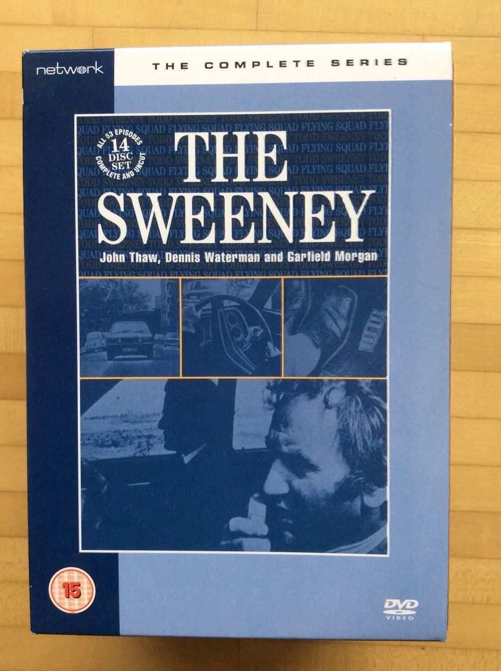 Tutti i DVDs: DVD - The Sweeney (14 discs) – Usato da Horgen venduto da flyingpenguin2000
