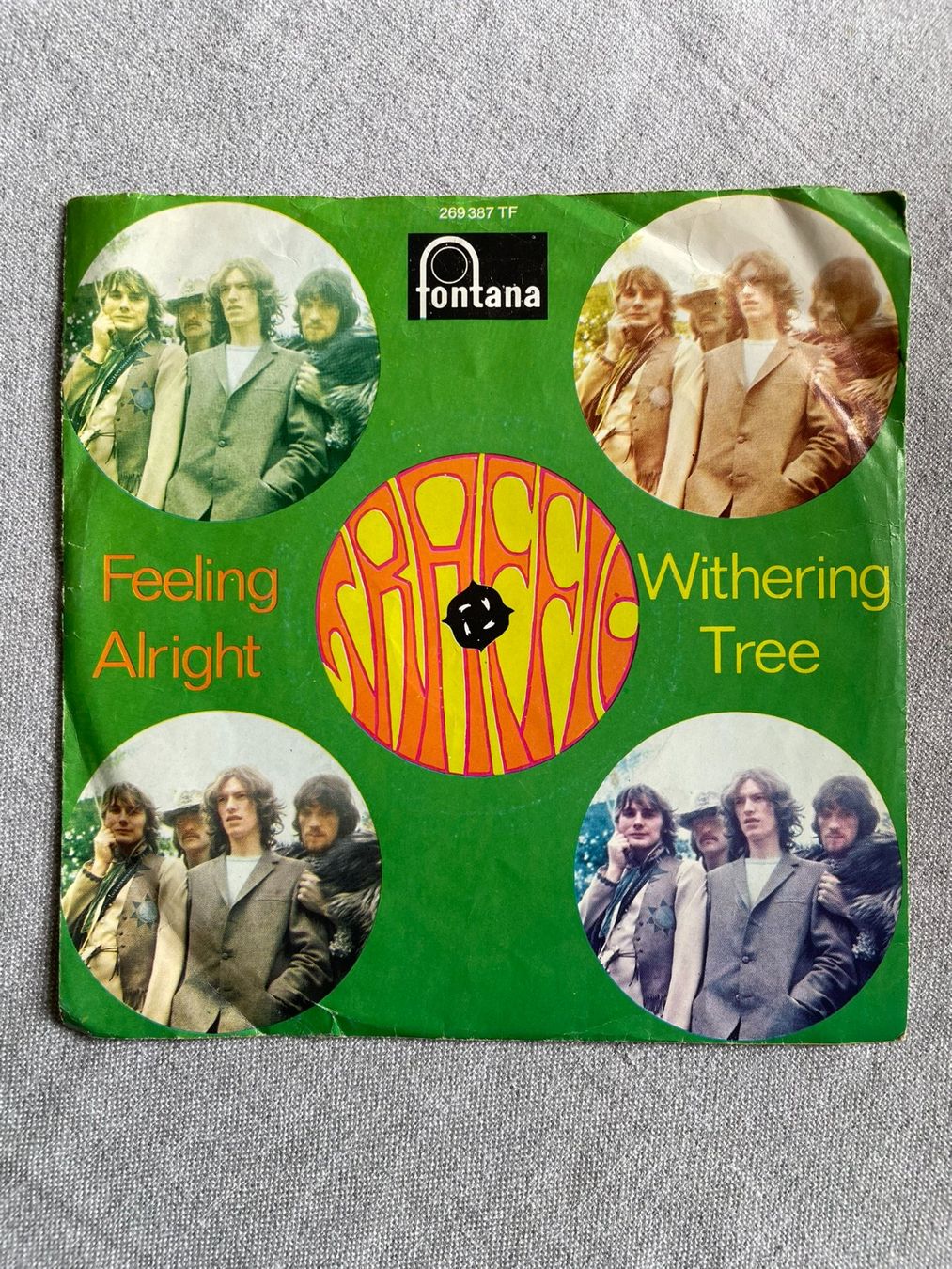 Dischi in vinile: Traffic – Feeling Alright / Withering Tree VG++ 1968 – Usato da Bern venduto da Perlweiss