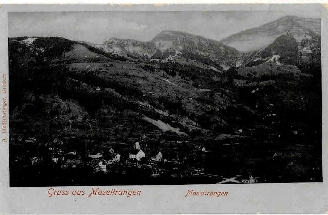 Cartes postales: Gruss aus Maseltrangen – D'occasion à Sulz AG par Oberdanne8