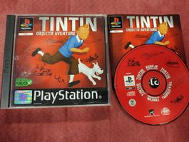 Tintin Objectif Aventure PS1- Jeu Complet en français
