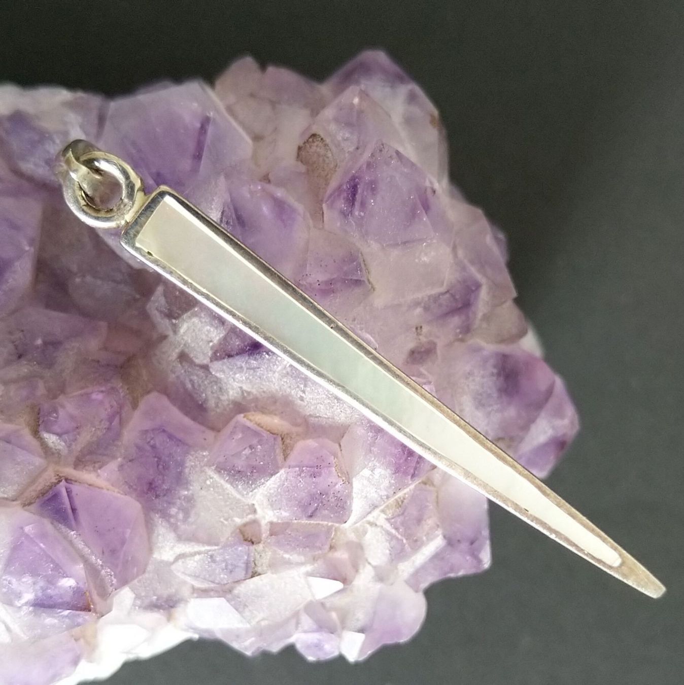 Ciondoli: PERLMUTT ANHÄNGER IN 925 SILBER – Usato da Romanshorn venduto da BoutiqueA