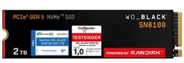 WD Black SN8100 2 TB M.2 2280 | PCIe 5.0 | Garantie bis 2030