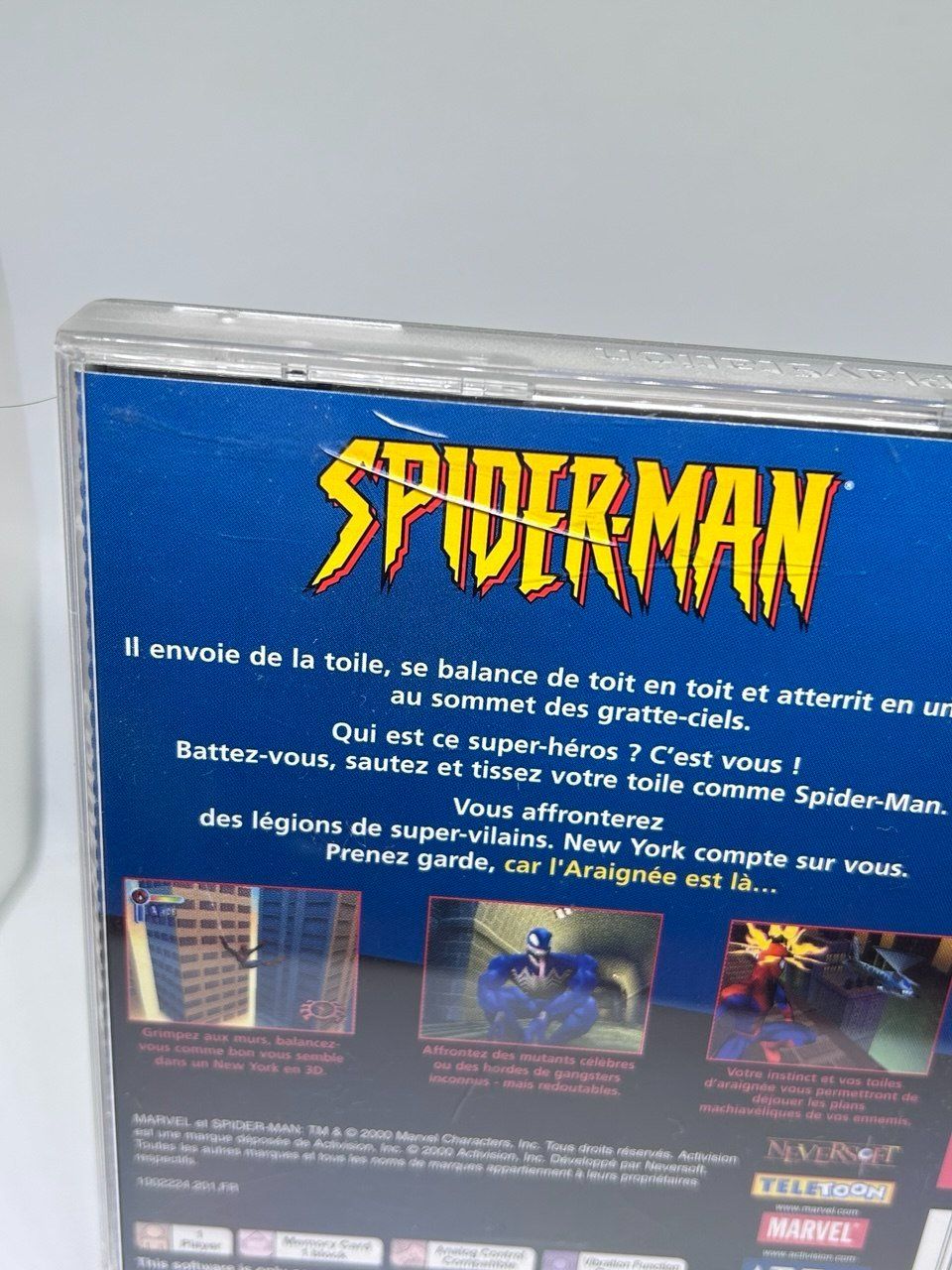 Sony Giochi: Spider-Man (2000) per PlayStation 1 – Usato da Giubiasco venduto da LorisVale 2