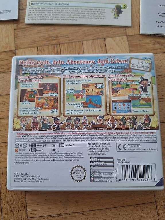 Giochi: Fantasy Life Nintendo 3DS Game – Usato da Winterthur venduto da gab_h92t 2