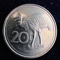 PAPUA NEU-GUINEA 20 TOEA 1995