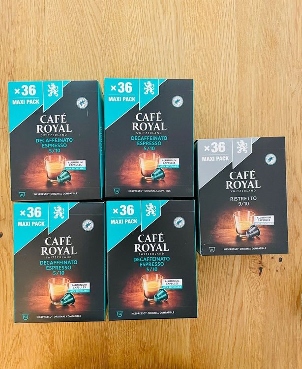 Café Royal | Koffeinfrei Espresso - 50 Kapseln Für Nespresso® Pro