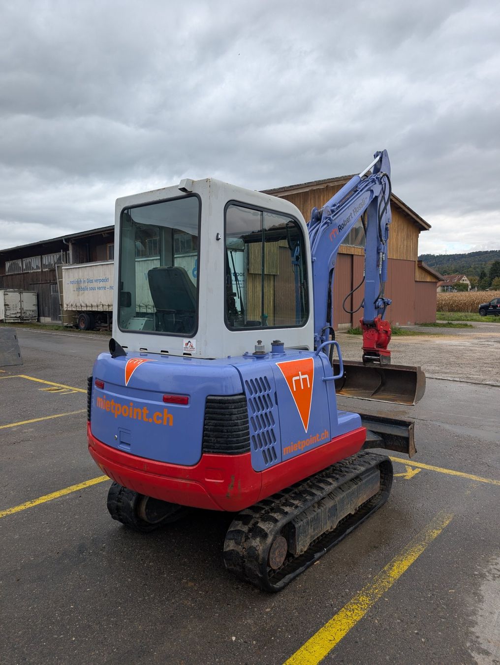Takeuchi Escavatori: Bagger Takeuchi TB125 / Diesel / 2.7t – Usato da Scherz venduto da Mietpoint_Hossli 3