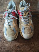 Golden Goose  Dad Star, gold, Leder, Grösse 40