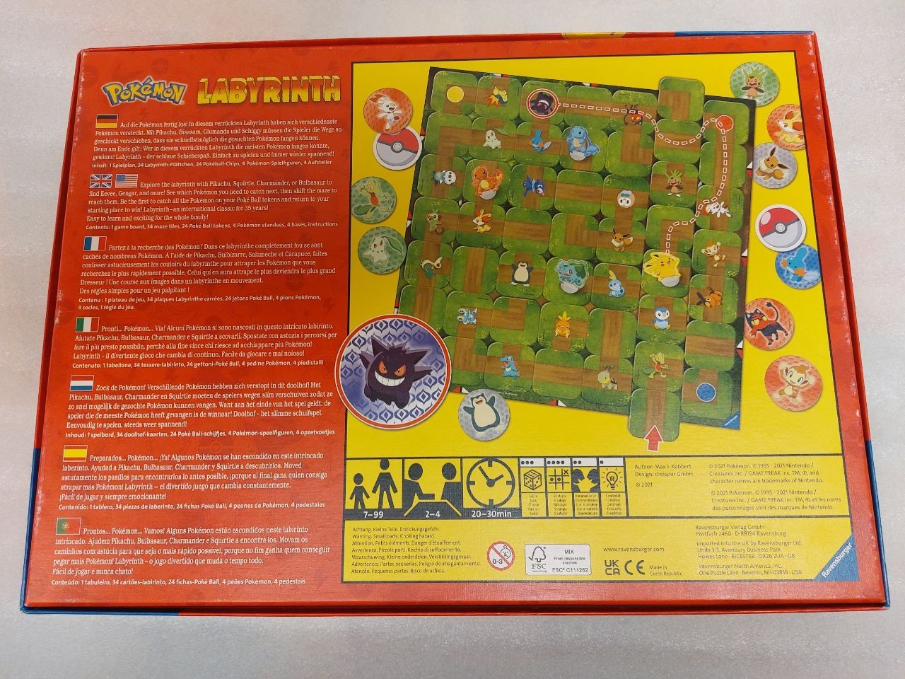Ravensburger Jeux: Labyrinthe Pokémon Ravensburger – D'occasion à Pambio Noranco par Pol69 4