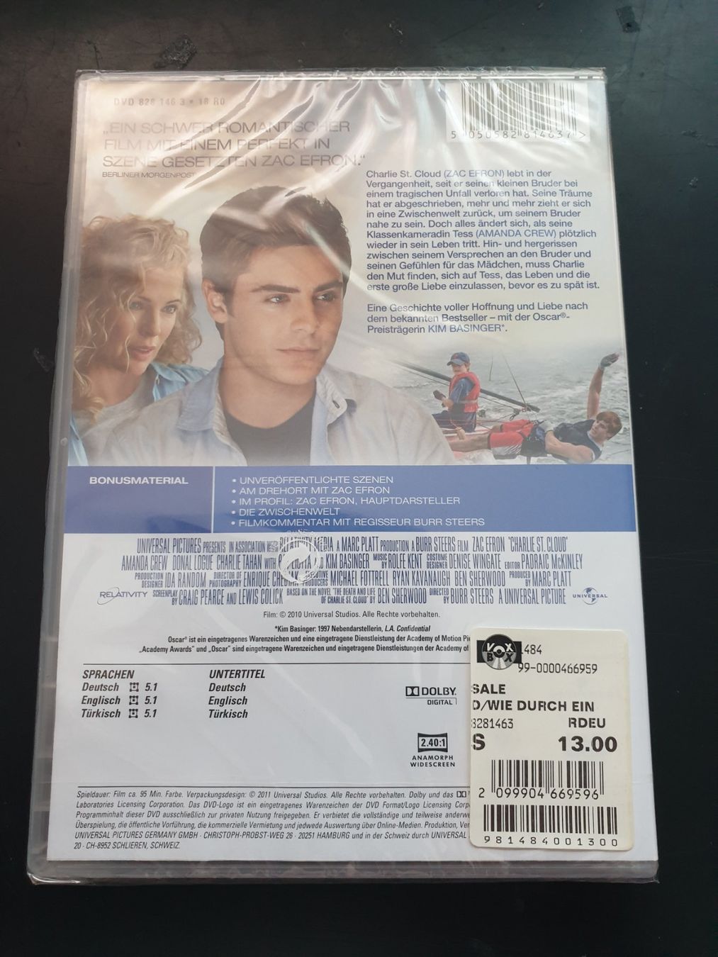 Tutti i DVDs: DVD Wie durch ein Wunder - Neu & OVP – Nuovo e nell'imballaggio originale da Malters venduto da burzi 1