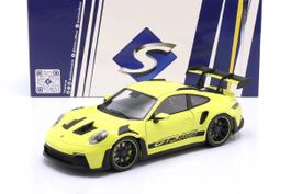 Porsche 911 (992) GT3 RS Baujahr 2024 neon lime 1:18 Solido