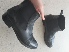 Eleganter Lederschuh Damen Gr 38