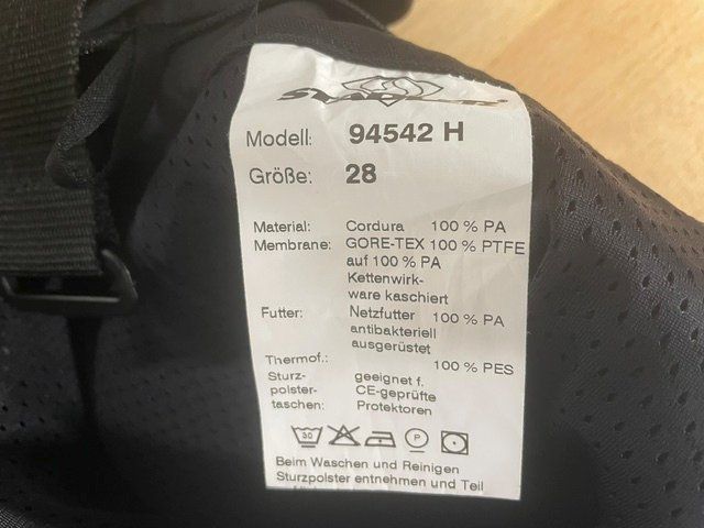 Pantaloni: Stadler Motorradhose CARGO GTX / Modul VISION – Usato da Grenchen venduto da Sierra65 3