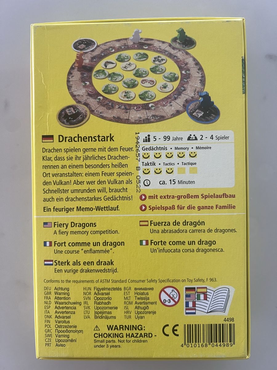 Haba Giochi: Jeu de société Drachenstark Haba – Nuovo (secondo la descrizione) da Zug venduto da ama_fgg6 1