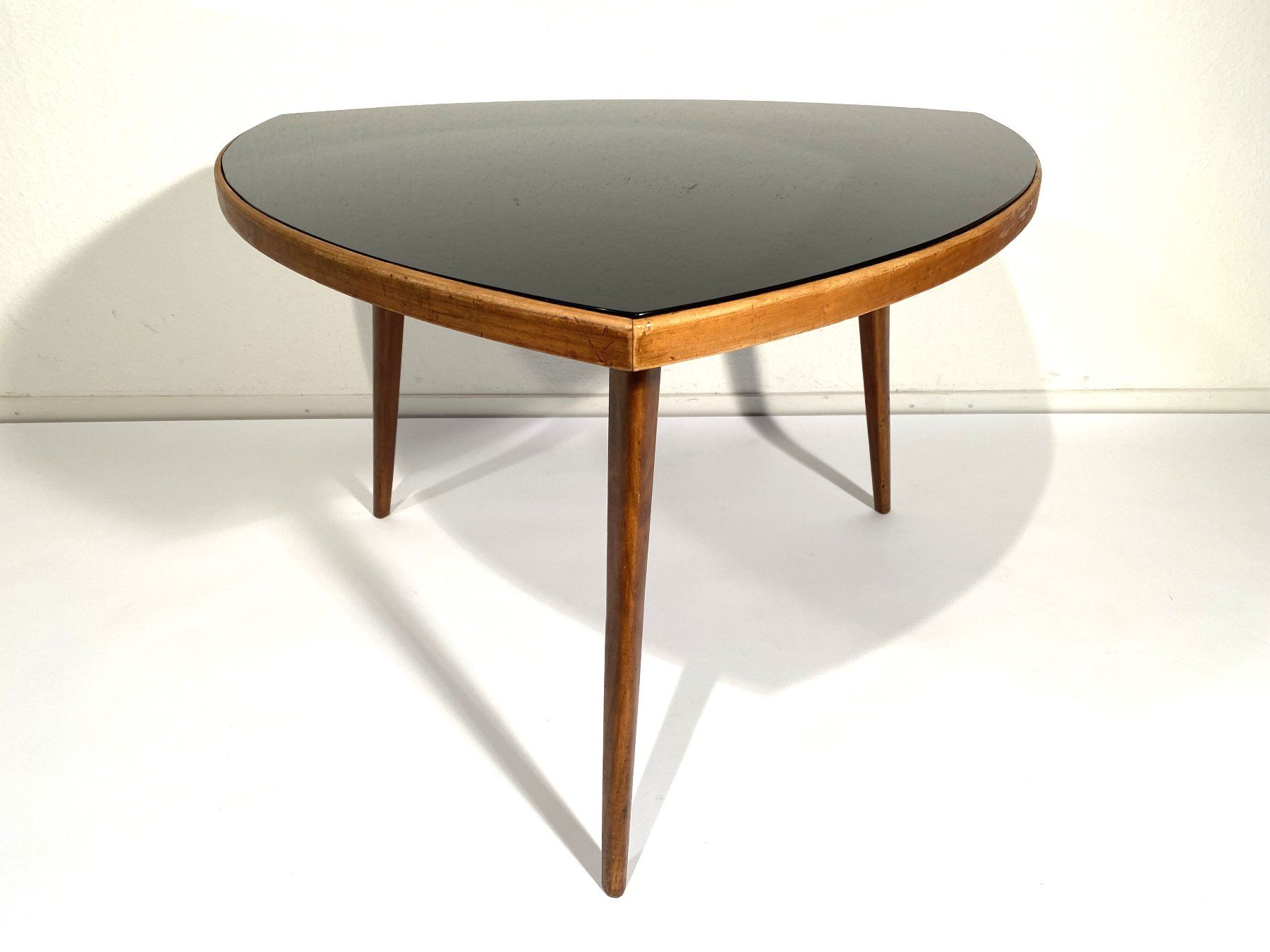 Tavoli: Midcentury Coffee Table Glas – Usato da Beringen venduto da Kultgut 1