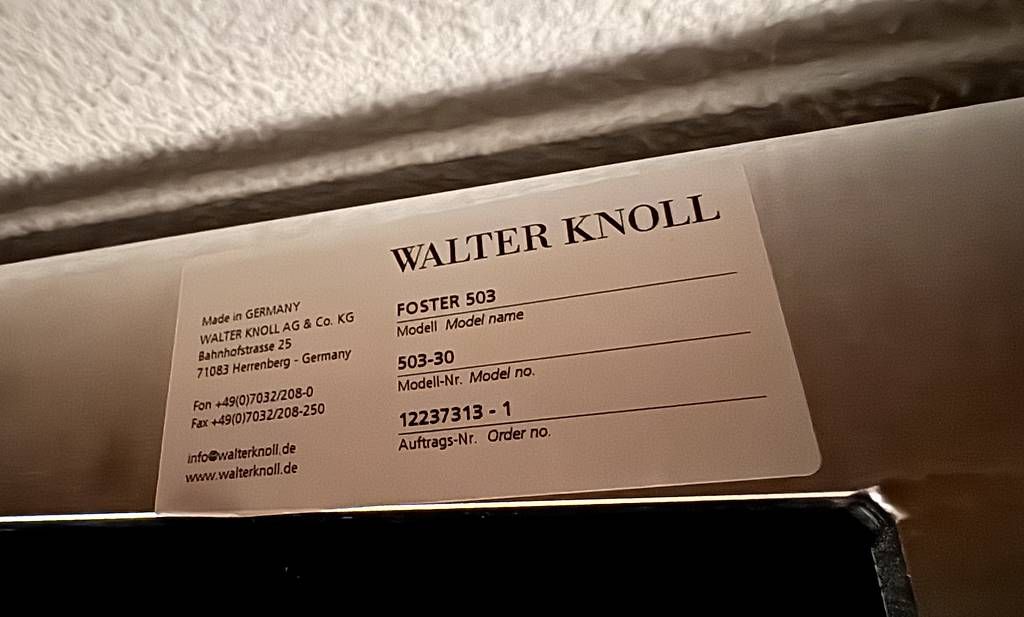 Divani: Foster 500 Dreisitzer Sofa – Usato da Eiken venduto da Sergej 3