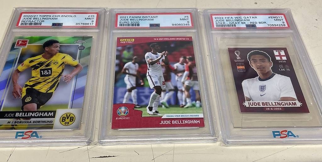 Topps Carte collezionabili: Topps Panini Bellingham PSA Bundle – Usato da Nürensdorf venduto da Mulderi9 1