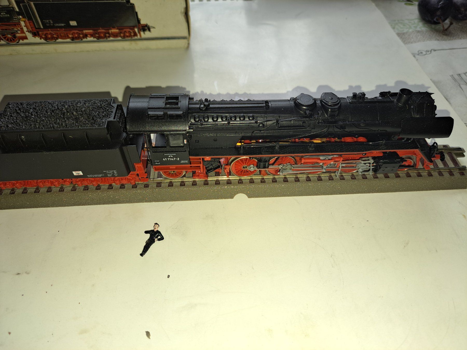 Piko Modellini di ferrovie: Piko Dampflok BR 41 Reko 2 mal – Usato da Schwanden GL venduto da roerich20 8