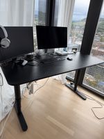 IKEA BEKANT Schreibtisch 160×80 cm elektr. höhenverstellbar
