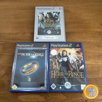PS2 Herr der Ringe Trilogy 3 Spiele