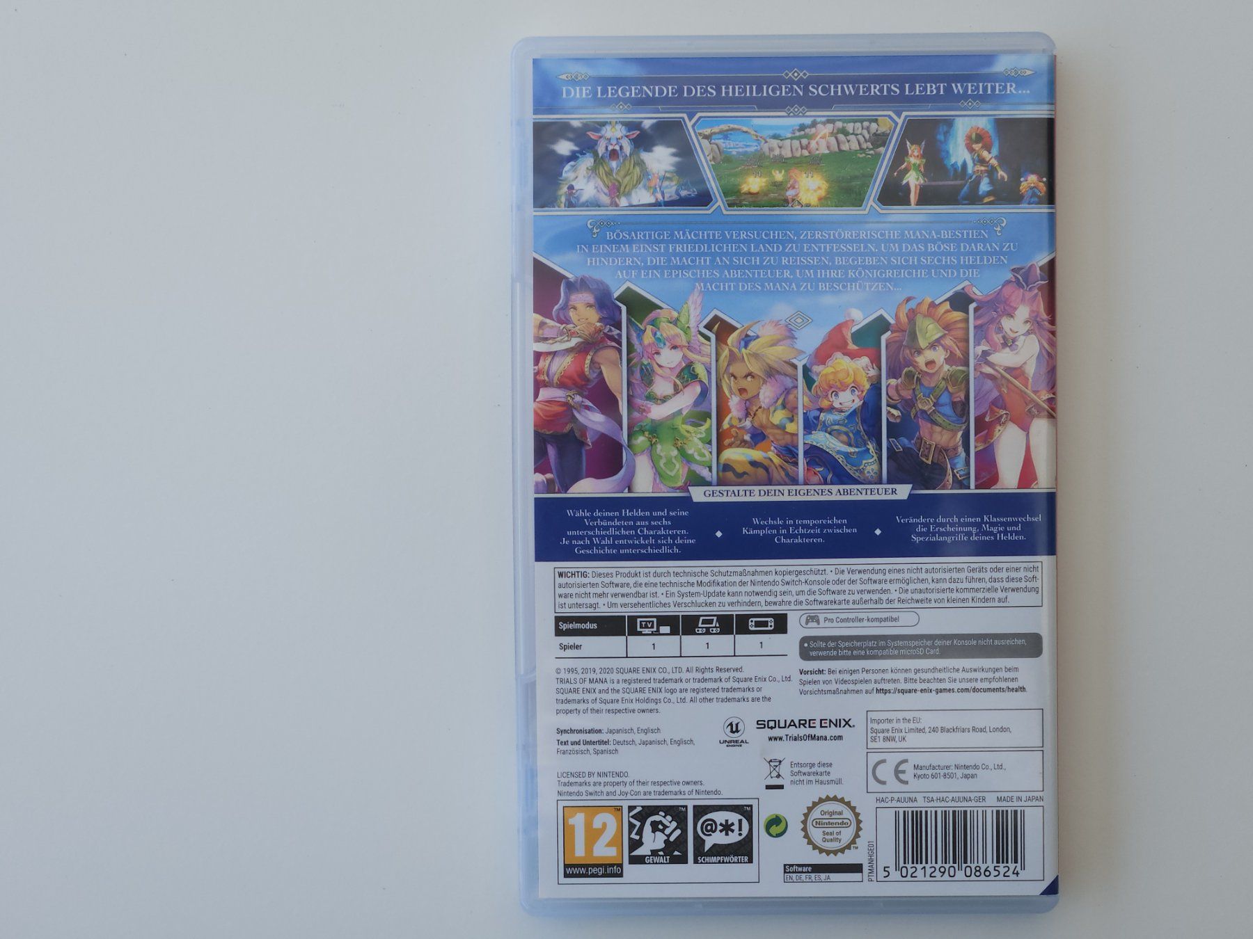 Nintendo Giochi: Trials of Mana - Switch – Usato da Autigny venduto da zel_gvl5 1