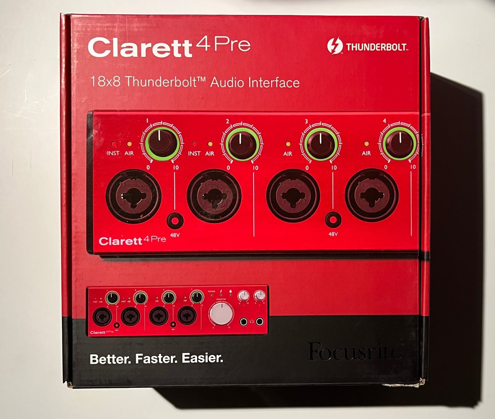 Focusrite Studioequipment: Focusrite Clarett 4 Pre - Audio Interface – Gebraucht aus Wauwil von swissGadgets