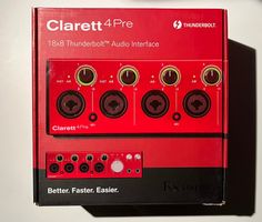 Focusrite Clarett 4 Pre - Audio Interface