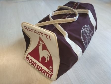 Sac de sport Le Coq Sportif Martigny Sports bordeaux vintage