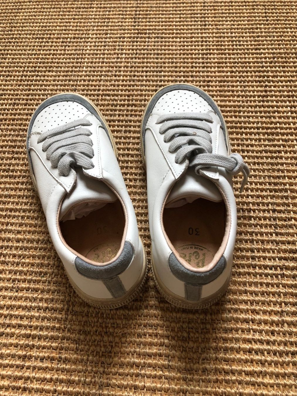 Pepe Jeans Scarpe da uomo: Pépé Turnschuhe Gr. 30, weiss – Usato da Zürich venduto da EliseSchmitz 2