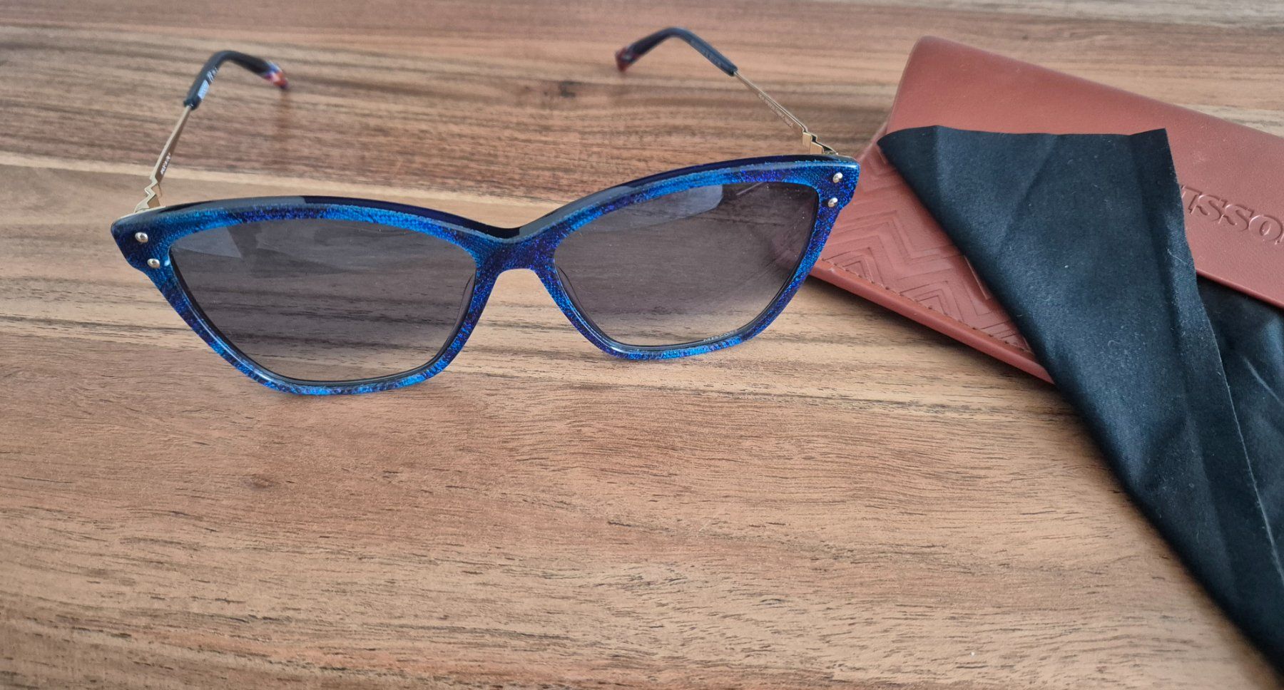 Missoni Occhiali & Lenti: NEU - Missoni Sonnenbrille - light blue – Nuovo (secondo la descrizione) da Oberentfelden venduto da angelheart71 7
