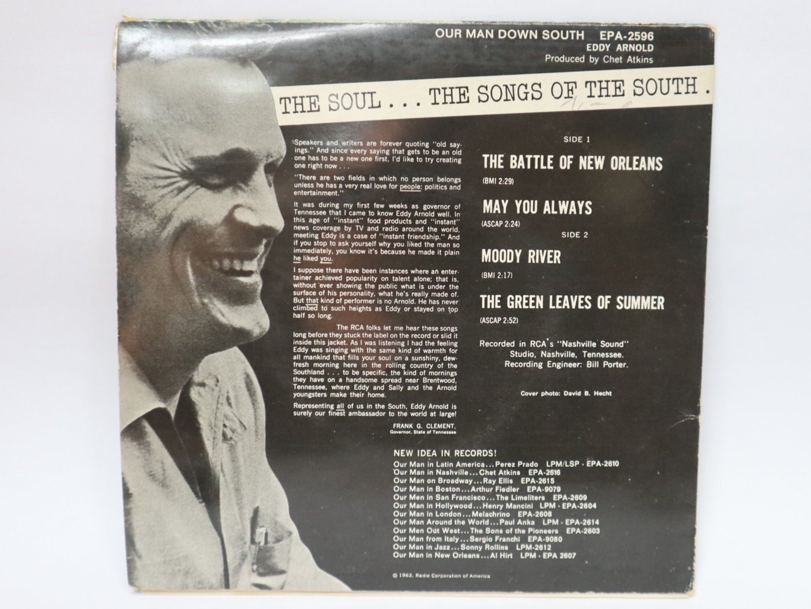 Vinyles: Vinyl Single EP Eddy Arnold moody River 4 Lieder Jukebox – D'occasion à Eschenbach SG par Astalavista 1