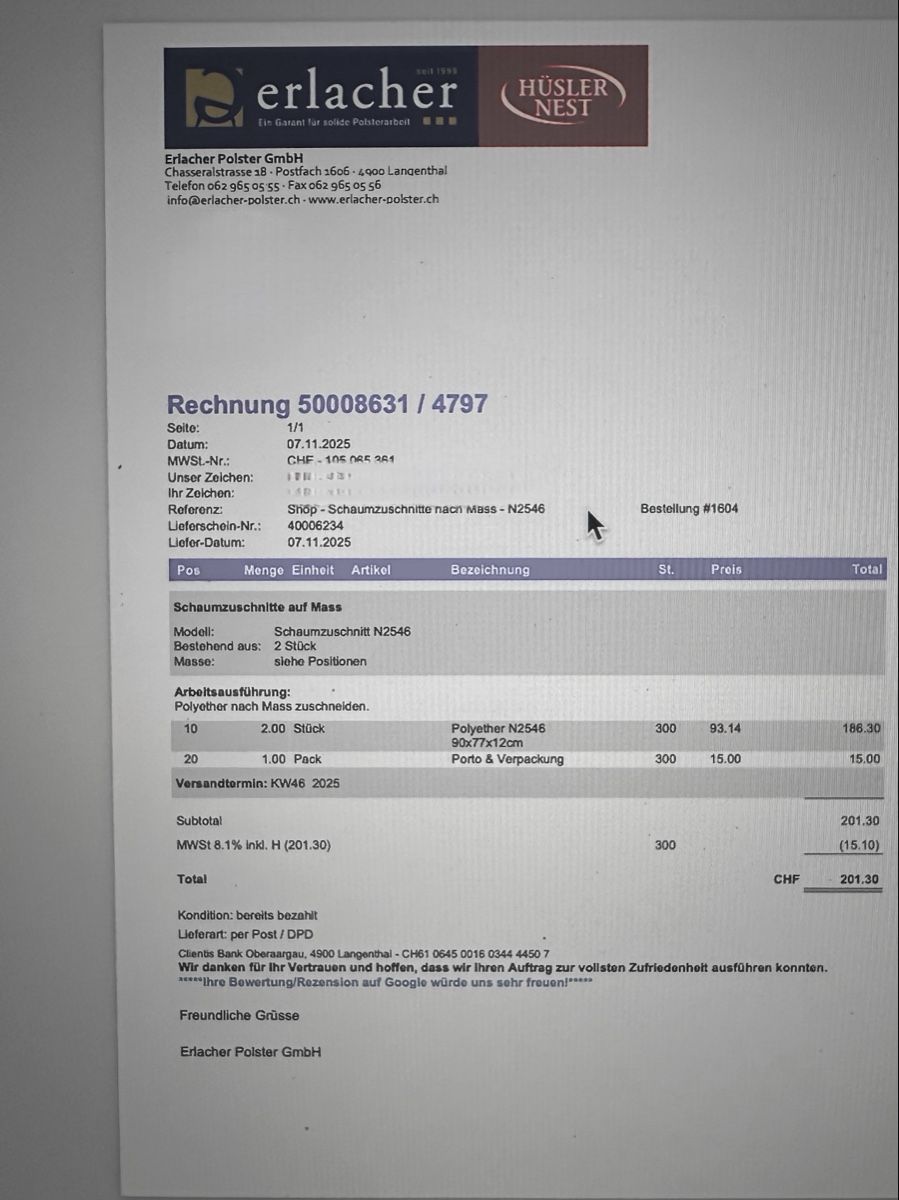 Tappetini fitness: Schaumstoff Polyether, 2Stck à 90x77 – Usato da Russikon venduto da twee555 2