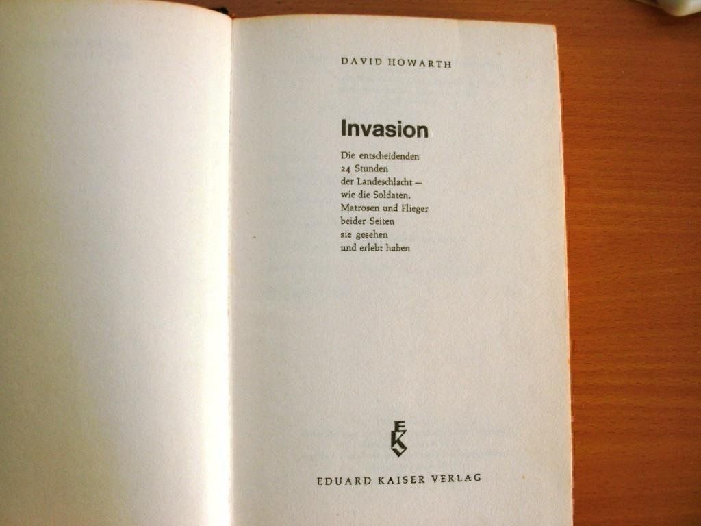 Livres: Invasion - David Howard – D'occasion à Grenchen par Kogi7 2