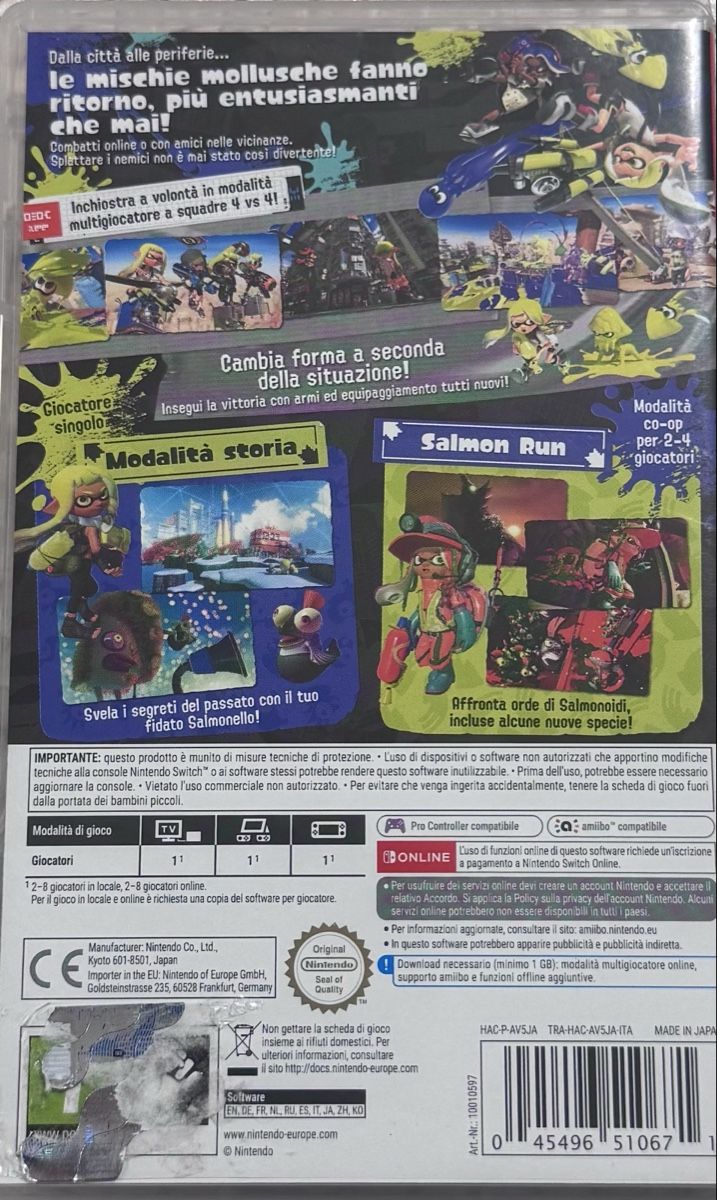 Spiele: Splatoon 3 - mit Hülle – Gebraucht aus Stein AG von ellenacleofea 1