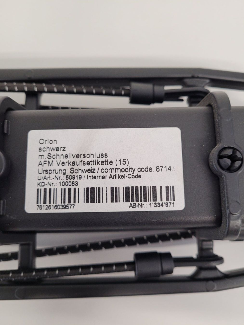 Ersatzteile: Pletscher ORION Gepäckträger schwarz – Neu und originalverpackt aus Giswil von mai_k7x7 4