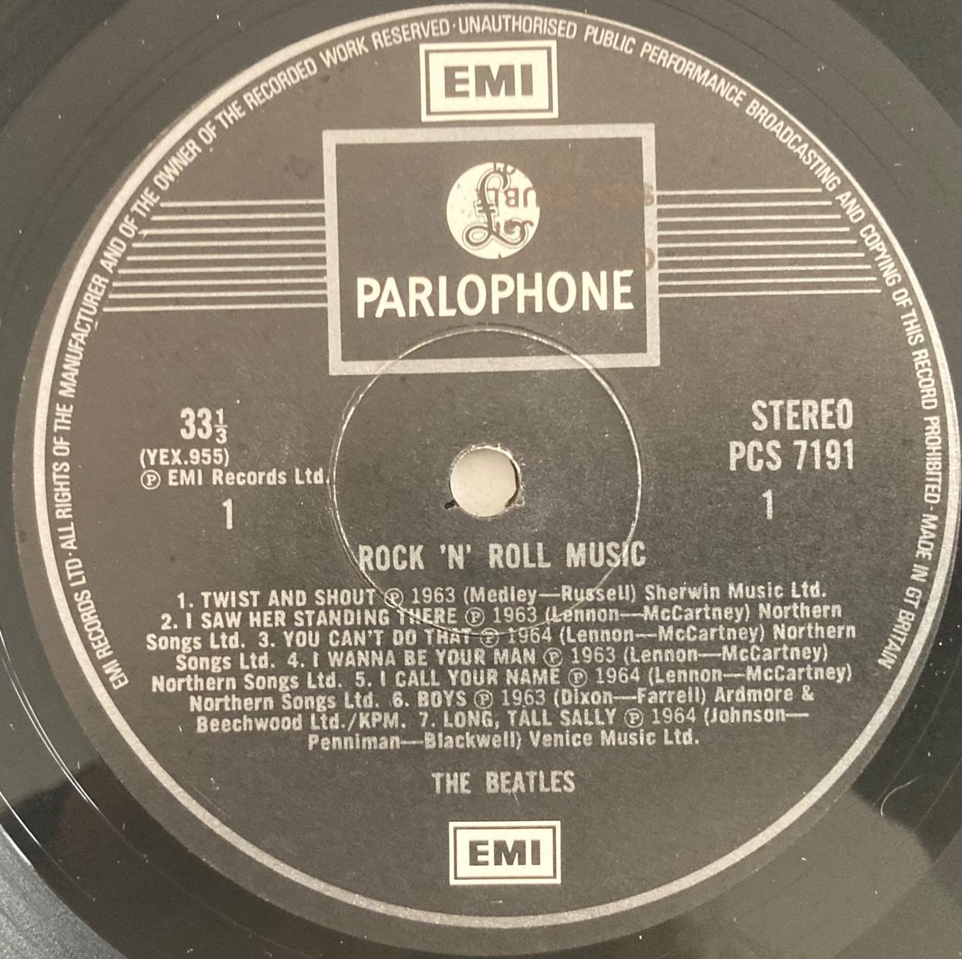 Schallplatten: THE BEATLES - ROCK 'N' ROLL MUSIC – Gebraucht aus Poliez-Pittet von Newtown-Records 2