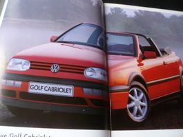 VW Golf Cabriolet Prospekt 1994