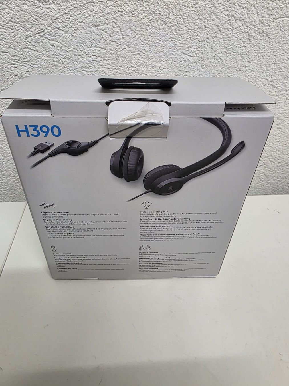 Logitech Cuffie: Logitech H390 US Headset NEU – Nuovo (secondo la descrizione) da Bennwil venduto da fawag 1