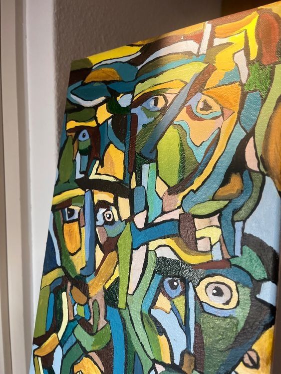 Gemälde: Abstraktes Gemälde, Acryl auf Leinwand – Neu (gemäss Beschreibung) aus Winterthur von Plazmacs 2