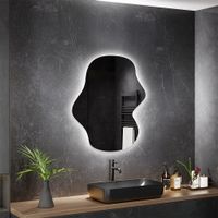 LED-Spiegel Asymmetrisch LAZE - 60x80cm