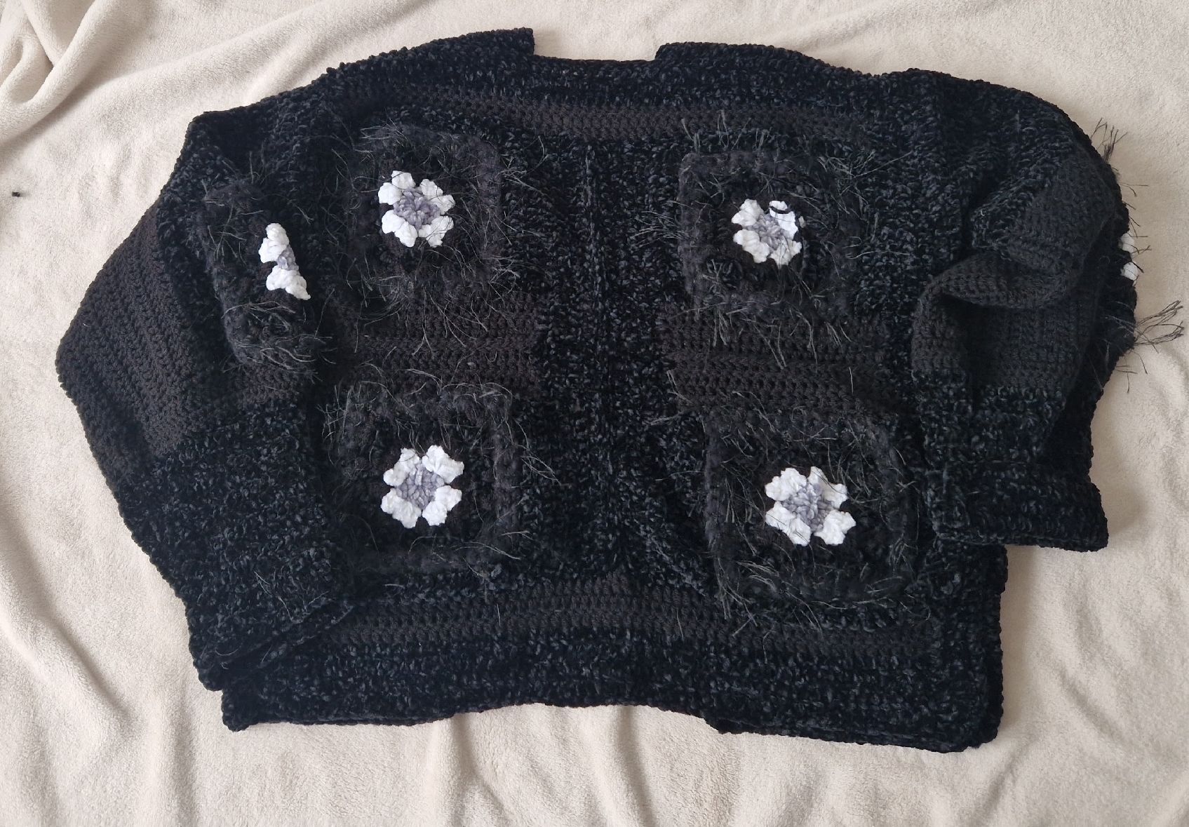 Giacche: VESTE HANDMADE EN CROCHET  – Nuovo e nell'imballaggio originale da Camorino venduto da JPHANDMADE1 1