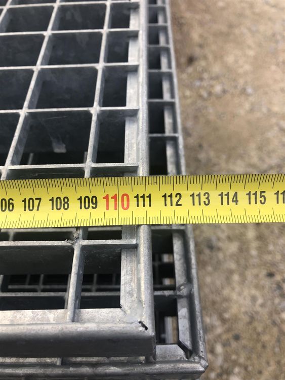 Palettenregal Zusatzebene mit Gitterrost, Breite 1800 mm, Tiefe 1100 mm, 2 Palettenplätze, 500 kg/m² Traglast Regalauflage