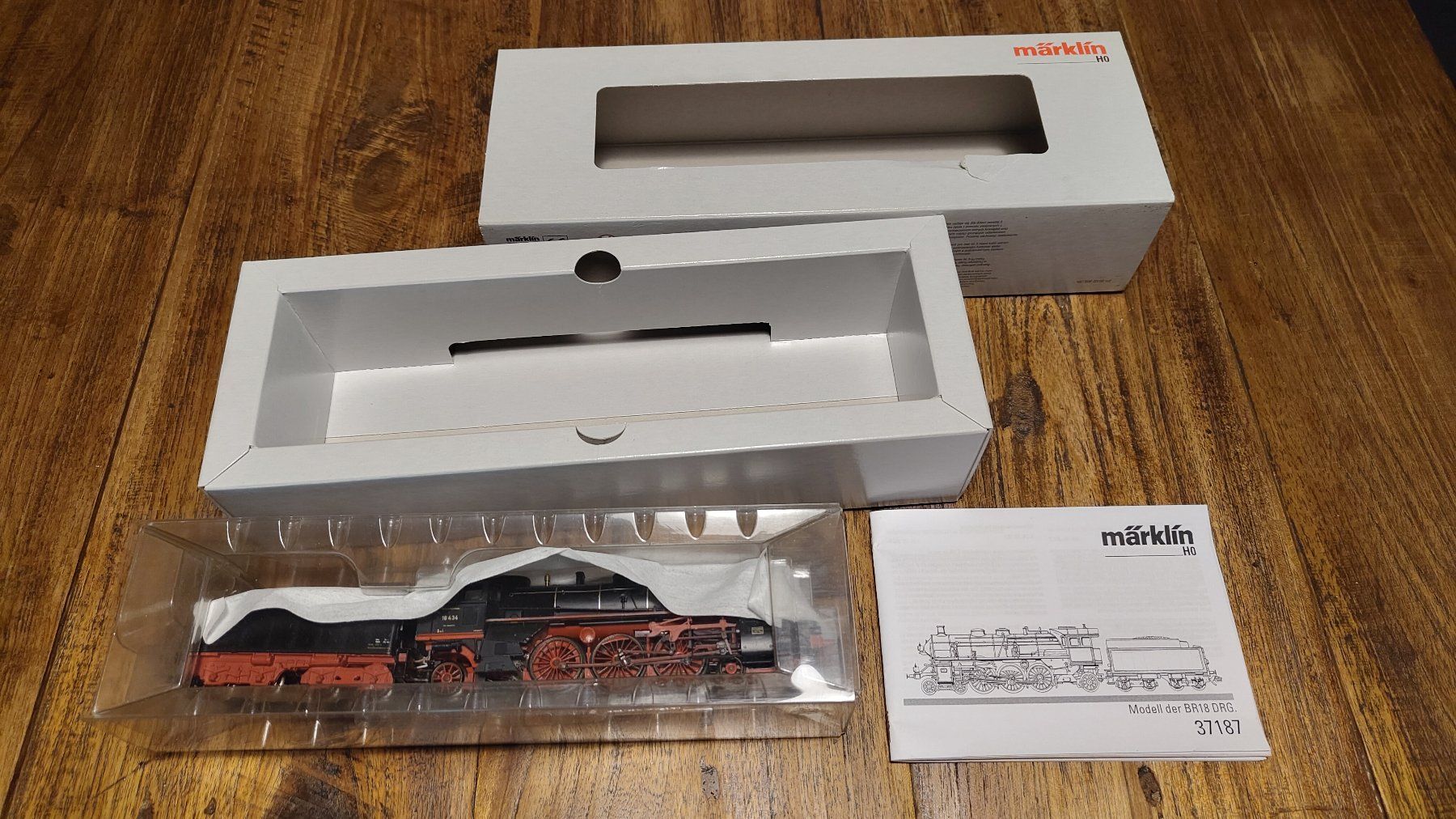 Märklin Modellini di ferrovie: Märklin 37187-02 DR S 3/6 18.4 – Usato da Bevaix venduto da matt_opp 7