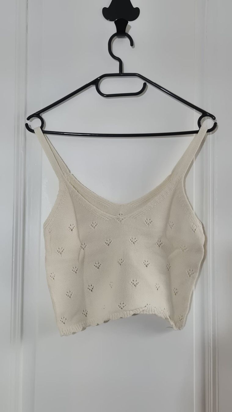 Tops: Strick Top beige – Neu (gemäss Beschreibung) aus Nidau von biasutti 1